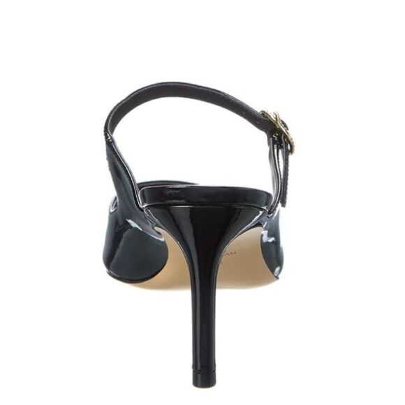 BRAND NEW STUART WEITZMAN CRYSTAL BUCKLE 75 PATENT MULE G1 - Picture 15 of 16